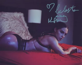 Celeste Bonin autograph