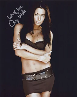 Amy Weber autograph