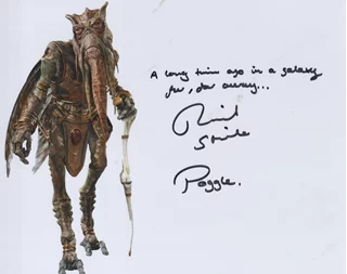 Richard Stride autograph