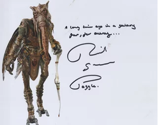 Richard Stride autograph