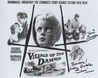 Village of The Damned autograph
