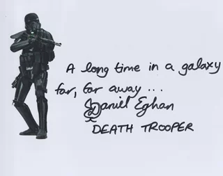 Daniel Eghan autograph