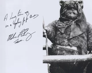 Michael Henbury autograph