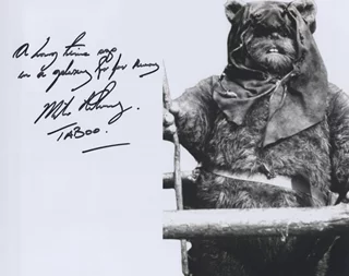 Michael Henbury autograph