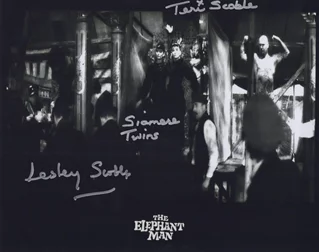 The Elephant Man autograph