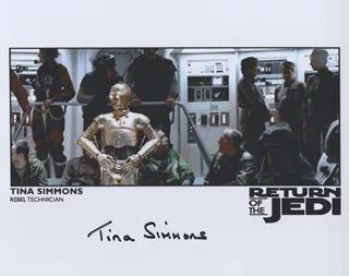 Tina Simmons autograph