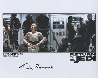 Tina Simmons autograph