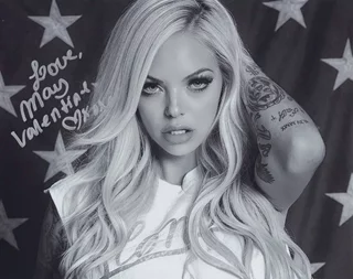 May Valentine autograph