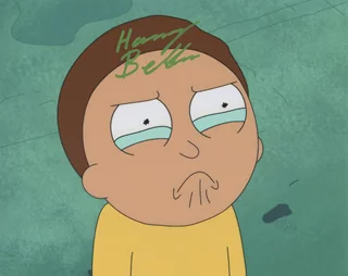 Harry Belden autograph