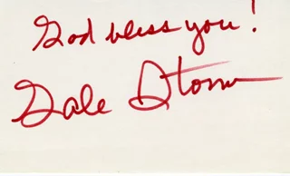 Gale Storm autograph