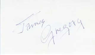James Gregory autograph