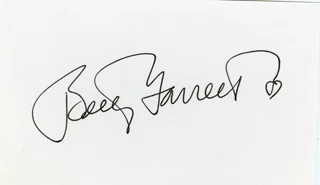 Betty Garrett autograph