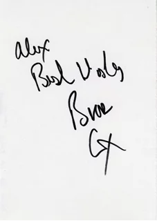 Brian Cox autograph