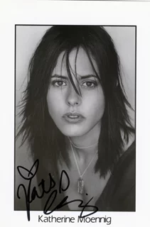 Katherine Moennig autograph