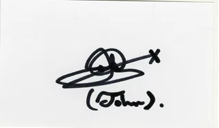 John Altman autograph