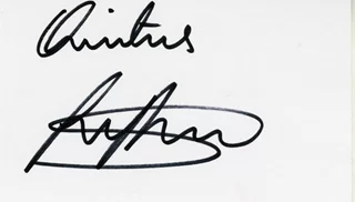 Francois Pandolfo autograph