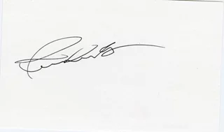 Patrick Wayne autograph