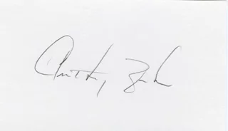 Anthony Zerbe autograph