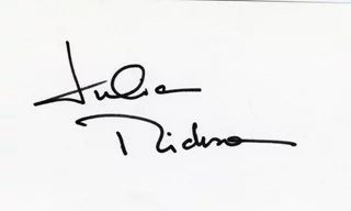 Julia Nickson autograph