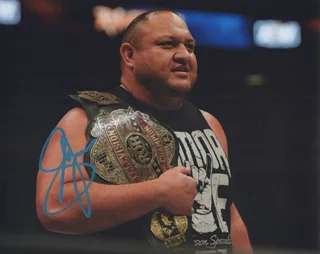 Samoa Joe autograph