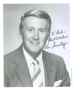 Vin Scully autograph