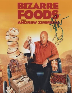 Andrew Zimmern autograph