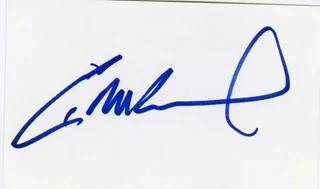 Eric McCormack autograph