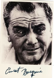 Ernest Borgnine autograph