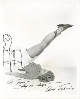 Anne Francis autograph