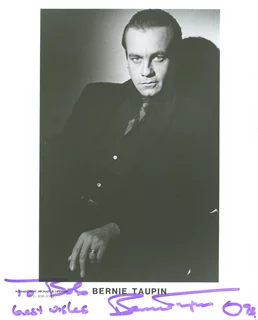 Bernie Taupin autograph