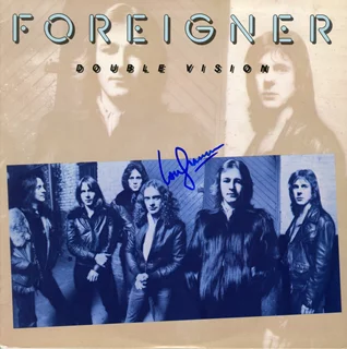 Lou Gramm autograph
