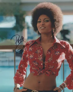 Pam Grier autograph