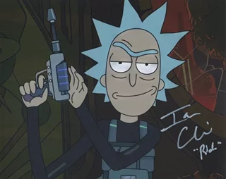 Ian Cardoni autograph