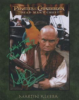 Martin Klebba autograph