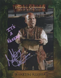 Martin Klebba autograph