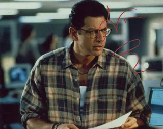 Jeff Goldblum autograph
