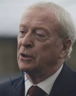 Michael Caine autograph
