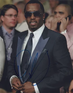 P. Diddy autograph