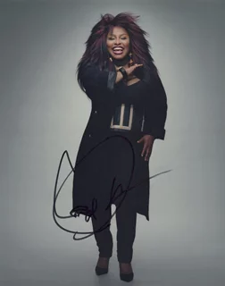 Chaka Khan autograph