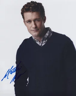 Matthew Morrison autograph
