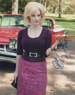 Jessica Chastain autograph