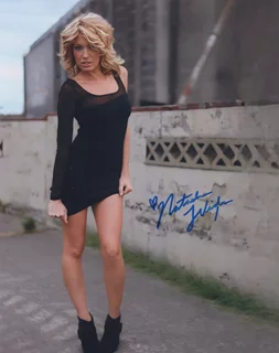 Natasha Wicks autograph