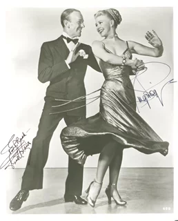 Astaire & Rogers autograph
