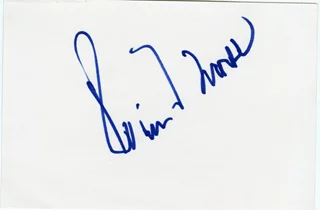 Robert Morse autograph