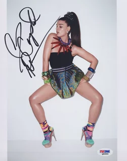 Crystal Renn autograph