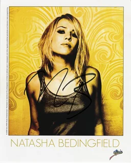 Natasha Bedingfield autograph
