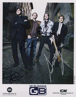 Gin Blossoms autograph