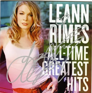 Leann Rimes autograph