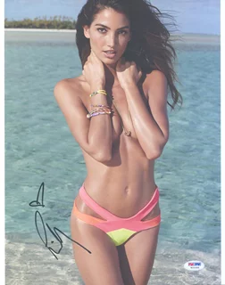 Lily Aldridge autograph