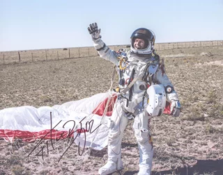 Felix Baumgartner autograph
